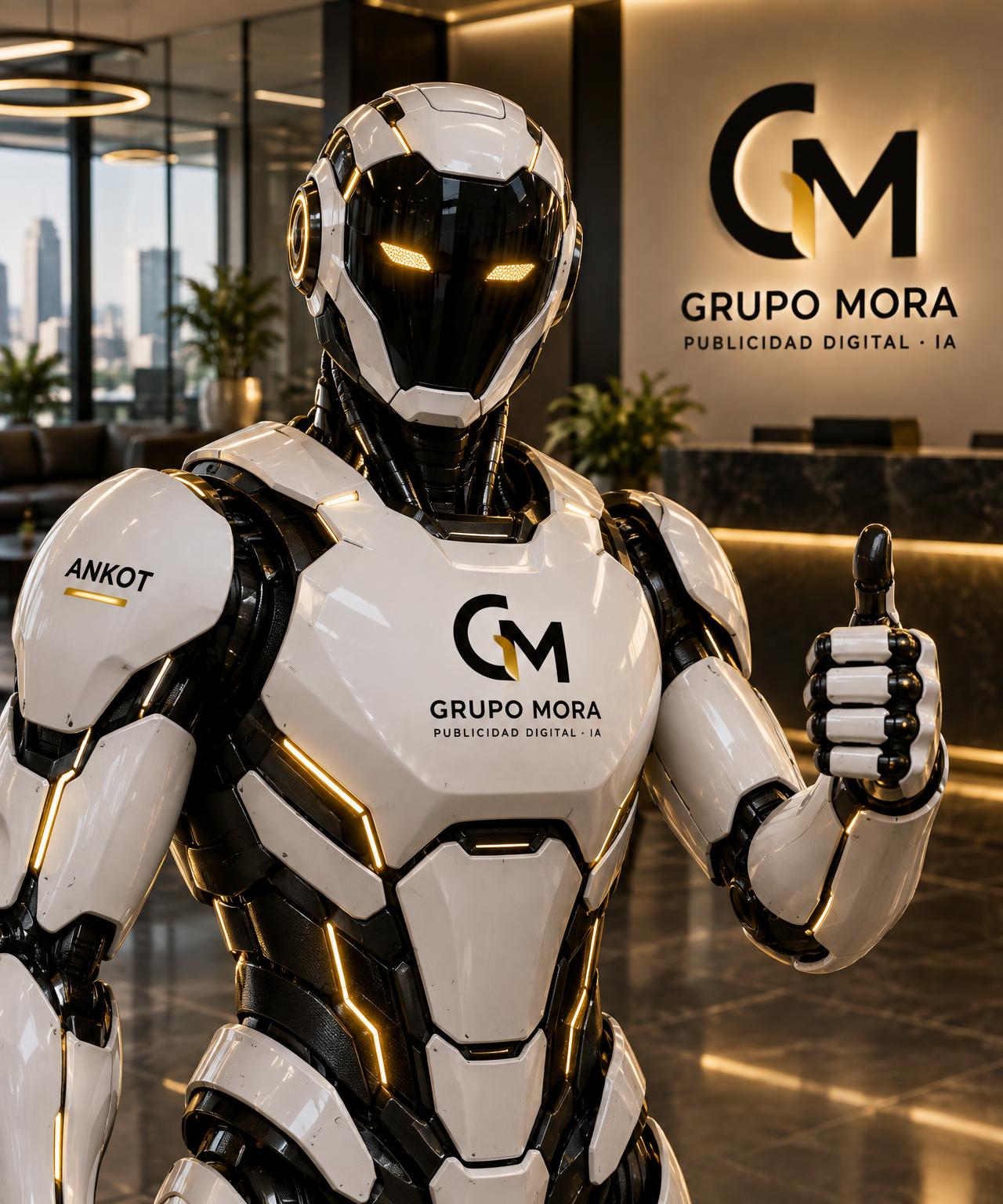 ANKOT, asistente humanoide de inteligencia artificial de Grupo Mora